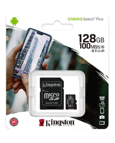 Memoria MicroSD Kingston 128GB SDCS2/128GB | Riparafast SRLS