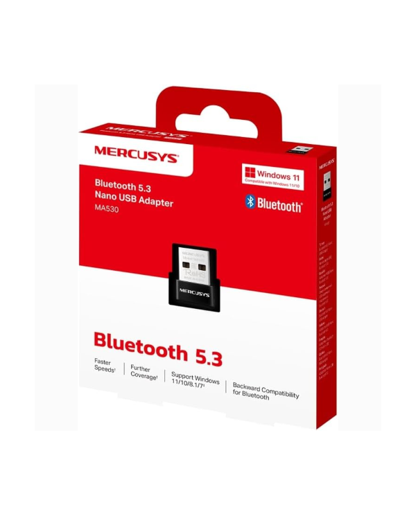 Adattatore Nano USB Bluetooth 5.3 MERCUSYS MA530 | Riparafast SRLS