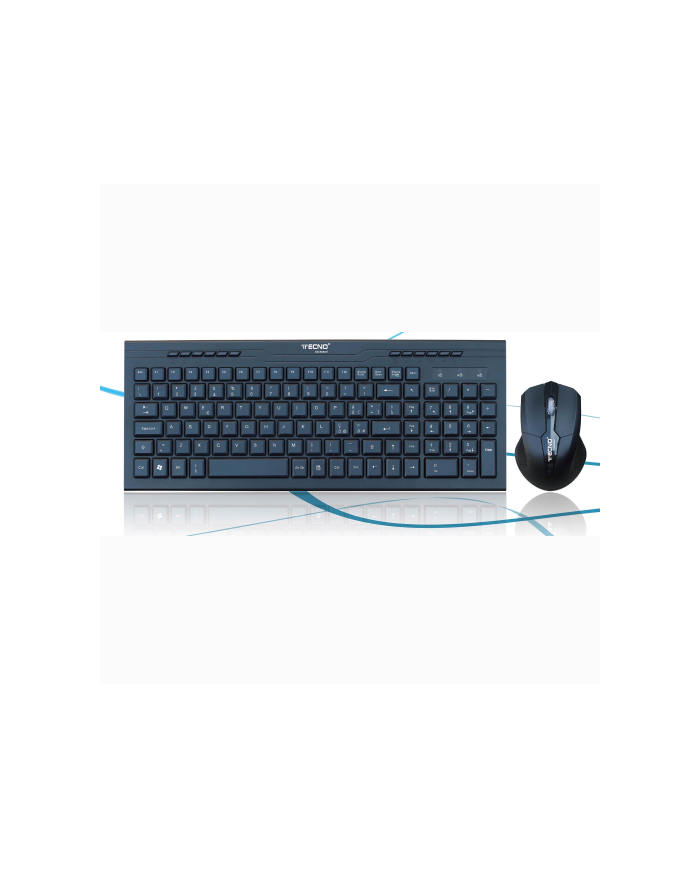 KIT TASTIERA E MOUSE WIRELESS TECNO TC-740W | Riparafast SRLS