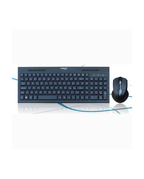 KIT TASTIERA E MOUSE WIRELESS TECNO TC-740W | Riparafast SRLS