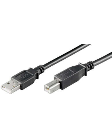 Cavo USB 2.0 per Stampante 50cm Nero | Riparafast SRLS