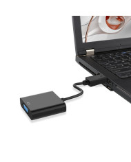 Cavo Convertitore DisplayPort a VGA 15cm Ewent EC1454 | Riparafast SRLS