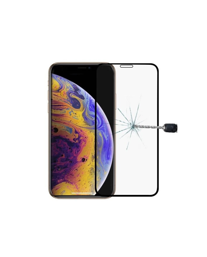PELLICOLA IN VETRO 9D PREMUIM FULL TEMPERED GLASS PER IPHONE X/ XS/ 11/ 12/ 13/ 14
