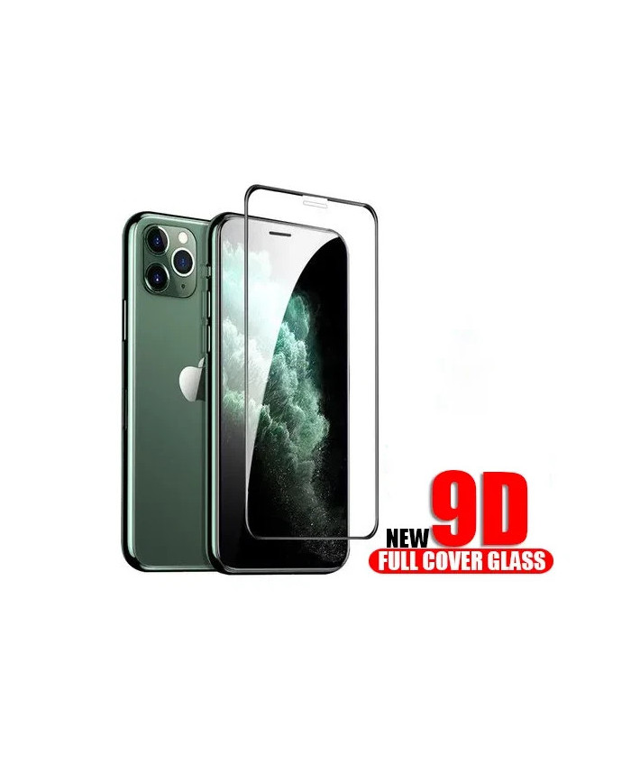 PELLICOLA IN VETRO 9D PREMUIM FULL TEMPERED GLASS PER IPHONE X/ XS/ 11/ 12/ 13/ 14