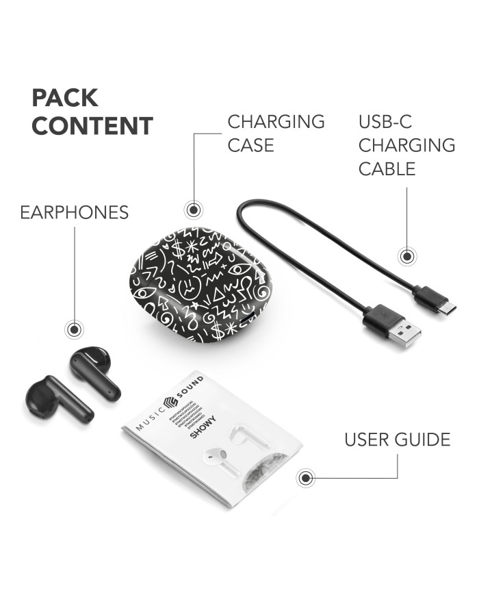 Auricolari Bluetooth TWS a Capsula con Custodia | Riparafast SRLS