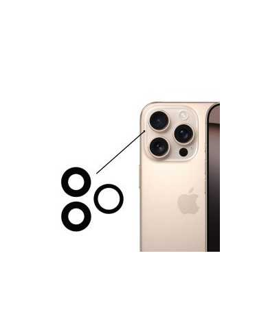 VETRINO FOTOCAMERA POSTERIORE IPHONE 16 PRO MAX LENTE VETRO CAMERA