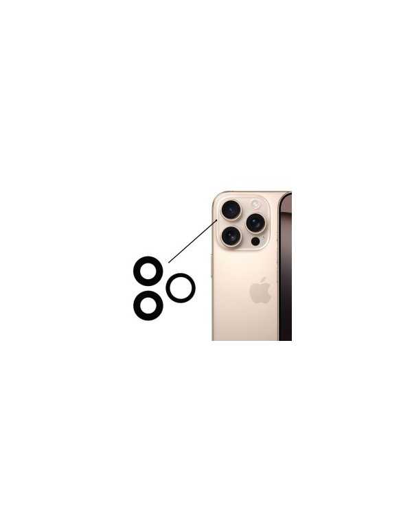 VETRINO FOTOCAMERA POSTERIORE IPHONE 16 PRO MAX LENTE VETRO CAMERA