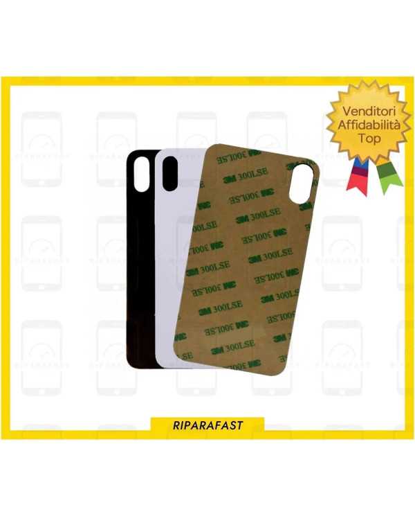 Back Cover iPhone XS Vetro Posteriore Big Hole | Riparafast SRLS