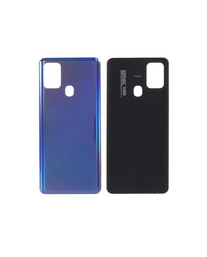 BACK COVER VETRO POSTERIORE SAMSUNG A21S SM A217 - BLU