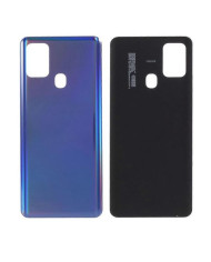 BACK COVER VETRO POSTERIORE SAMSUNG A21S SM A217 - BLU