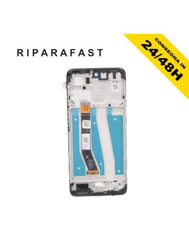 DISPLAY CON FRAME PER MOTOROLA MOTO G14 XT2341 LCD TOUCH SCREEN VETRO