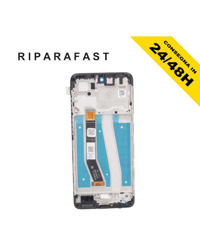 DISPLAY CON FRAME PER MOTOROLA MOTO G14 XT2341 LCD TOUCH SCREEN VETRO