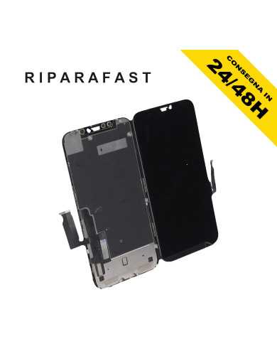 DISPLAY PER APPLE IPHONE XR A1984 A2105 LCD PARI ORIGINALE TOUCH SCREEN VETRO