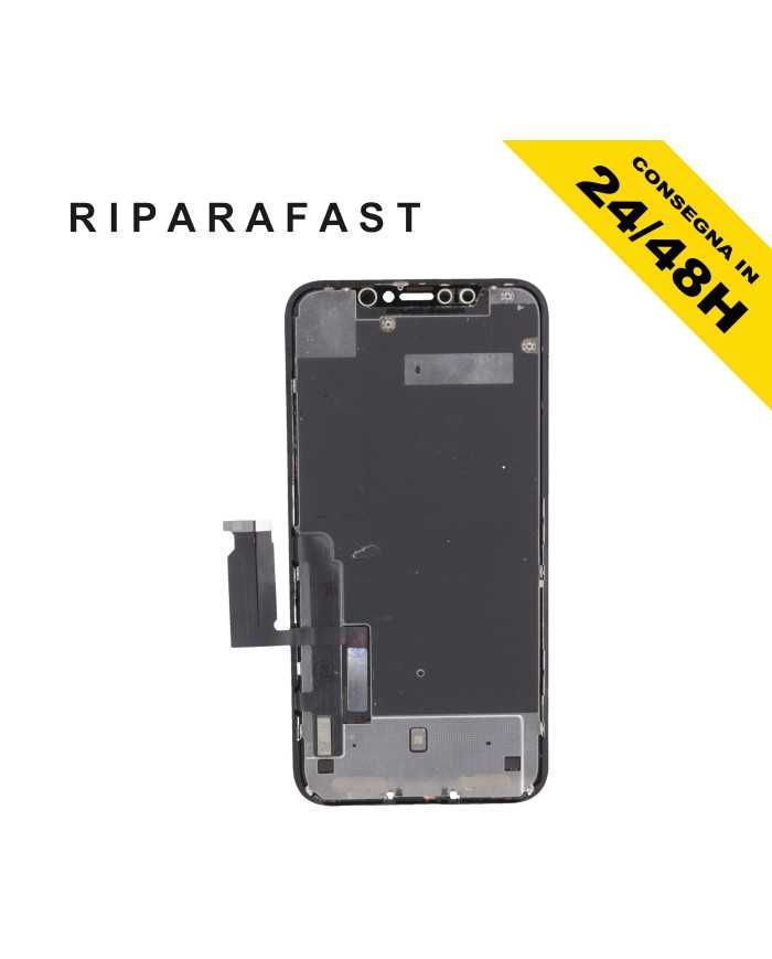 DISPLAY PER APPLE IPHONE XR A1984 A2105 LCD PARI ORIGINALE TOUCH SCREEN VETRO