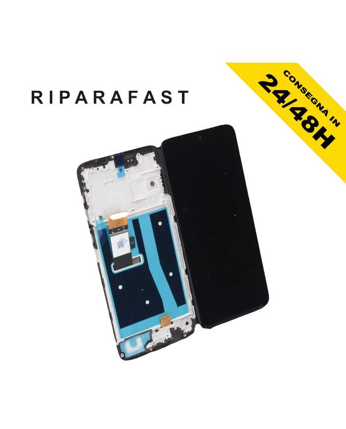 LCD DISPLAY PER MOTOROLA MOTO G53 XT2335 CON FRAME TOUCH PARI ORIGINALE VETRO