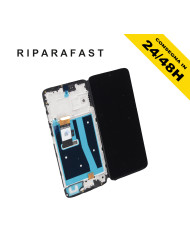 LCD DISPLAY PER MOTOROLA MOTO G53 XT2335 CON FRAME TOUCH PARI ORIGINALE VETRO