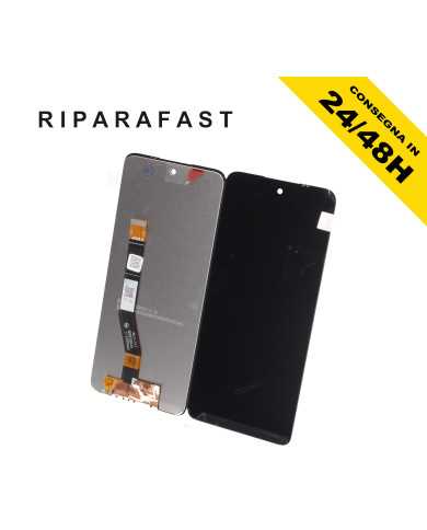 DISPLAY PER MOTOROLA MOTO G14 XT-2341 XT2341 LCD TOUCH SCREEN VETRO NERO