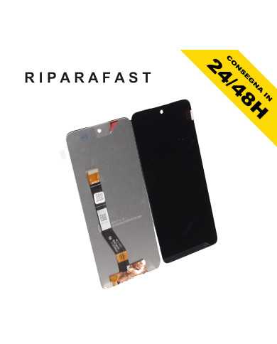 DISPLAY PER MOTOROLA MOTO G14 XT-2341 XT2341 LCD TOUCH SCREEN VETRO NERO