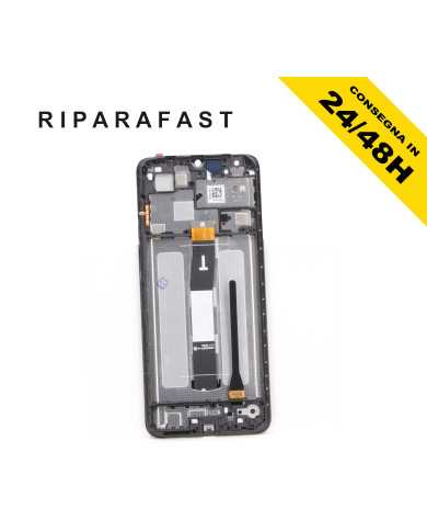 Display con Frame per Xiaomi Poco C55 LCD Touch Screen | Riparafast SRLS