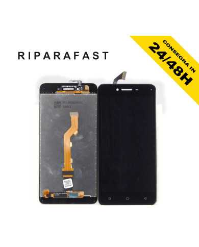 DISPLAY PER OPPO A37 LCD TOUCH SCREEN VETRO SCHERMO NERO