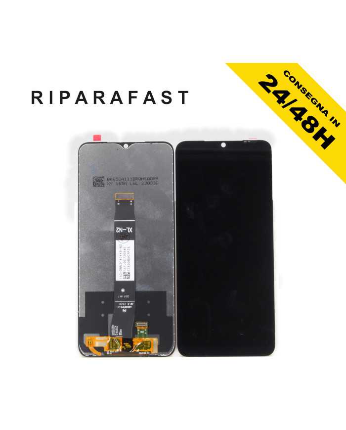DISPLAY LCD PER XIAOMI REDMI A1 A1 PLUS 4G 220733SFG  TOUCH SCREEN VETRO NERO