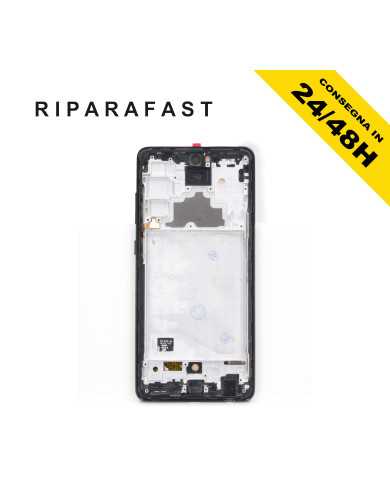 DISPLAY LCD CON FRAME PER SAMSUNG GALAXY A72 SM A725 A726  INCELL SCHERMO TOUCH VETRO