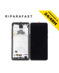 DISPLAY LCD CON FRAME PER SAMSUNG GALAXY A72 SM A725 A726  INCELL SCHERMO TOUCH VETRO