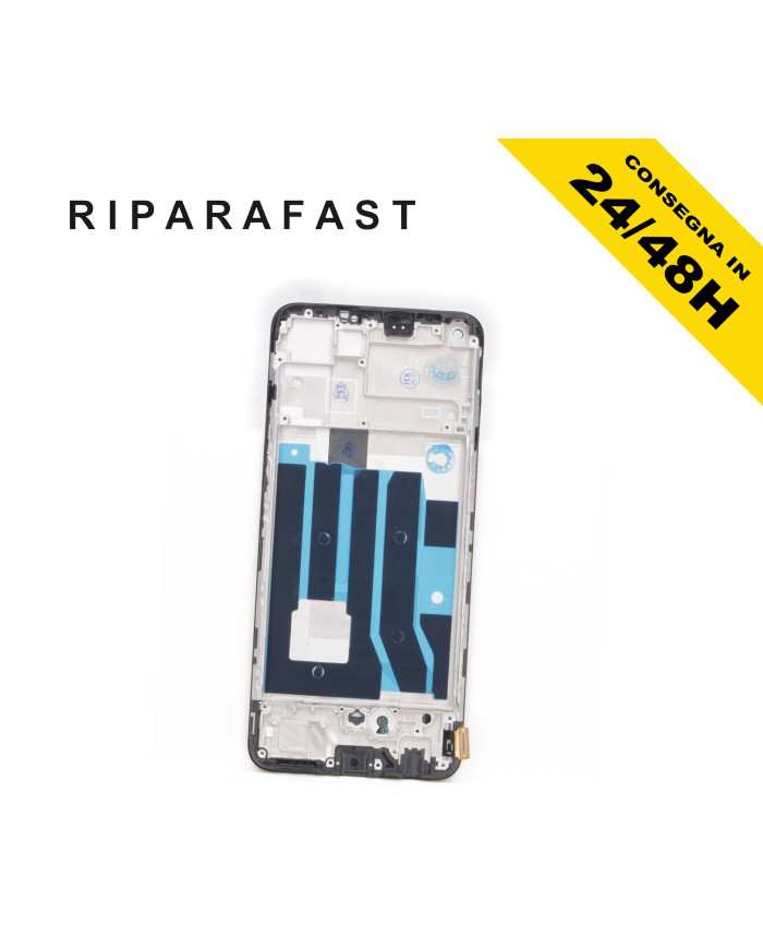 DISPLAY CON FRAME PER OPPO REALME 8 PRO RMX3081 LCD TOUCH TFT SCHERMO ASSEMBLATO