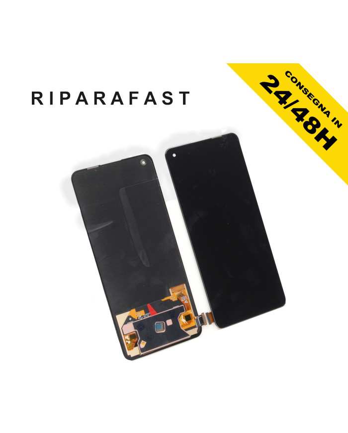 DISPLAY PER OPPO REALME GT NEO 2 RMX3370 LCD OLED TOUCH SCREEN VETRO NERO