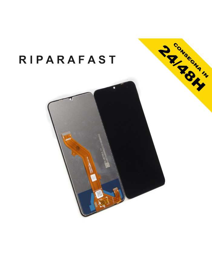 DISPLAY PER TCL 40 SE T610K T610K2 LCD TOUCH SCREEN VETRO SCHERMO VETRO NERO