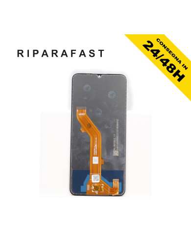 DISPLAY PER TCL 40 SE T610K T610K2 LCD TOUCH SCREEN VETRO SCHERMO VETRO NERO
