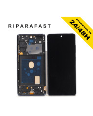 DISPLAY CON FRAME PER SAMSUNG GALAXY S20 FE SM G780F G781 LCD INCELL TOUCH NERO