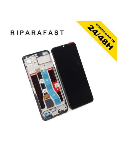 Display con Frame per Oppo Realme C51 RMX3830 | Riparafast SRLS