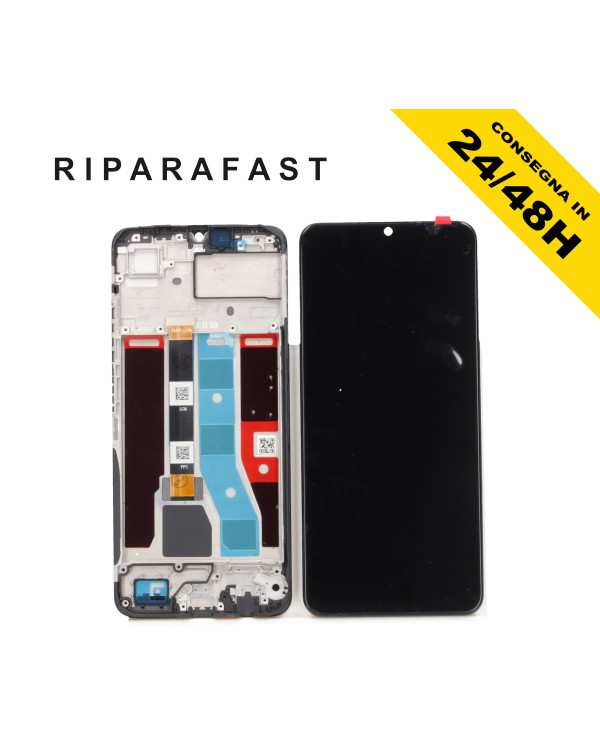 Display con Frame per Oppo Realme C51 RMX3830 | Riparafast SRLS