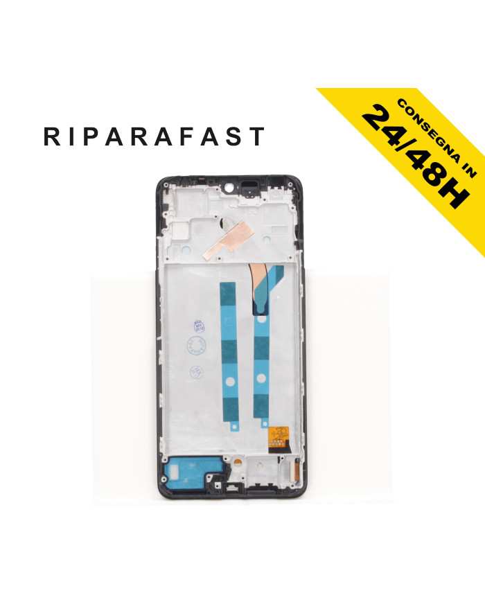 DISPLAY CON FRAME PER XIAOMI REDMI NOTE 12 PRO 4G 2209116AG LCD TFT TOUCH VETRO