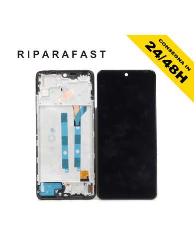 DISPLAY CON FRAME PER XIAOMI REDMI NOTE 12 PRO 4G 2209116AG LCD TFT TOUCH VETRO