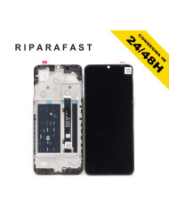 DISPLAY CON FRAME LCD PER ZTE BLADE A51 TOUCH SCREEN MONITOR SCHERMO VETRO NERO