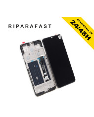 DISPLAY CON FRAME LCD PER ZTE BLADE A51 TOUCH SCREEN MONITOR SCHERMO VETRO NERO