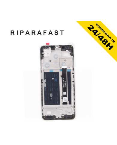 DISPLAY CON FRAME LCD PER ZTE BLADE A51 TOUCH SCREEN MONITOR SCHERMO VETRO NERO