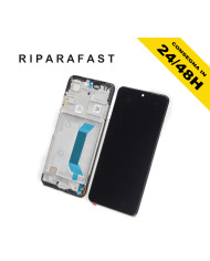 DISPLAY CON FRAME PER XIAOMI REDMI NOTE 12 5G 22101317C 22111317I LCD OLED