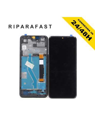 DISPLAY CON FRAME PER TCL 305 306 6102 6102D 6102A 6102H LCD TOUCH