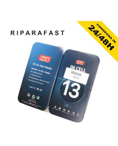 DISPLAY PER APPLE IPHONE 13 INCELL ZY TOUCH SCHERMO LCD VETRO  ORIGINALE