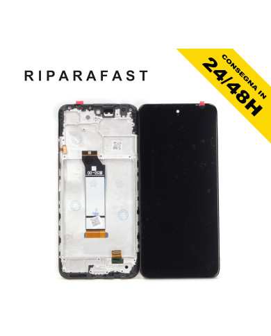 DISPLAY CON FRAME PER XIAOMI REDMI NOTE 10 5G M2103K19G LCD TOUCH SCREEN
