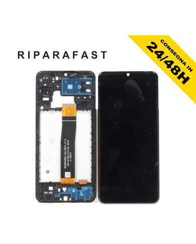 Display con Frame per Samsung Galaxy A13 5G Nero | Riparafast SRLS