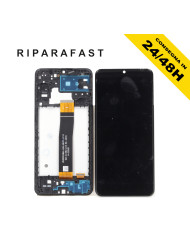 Display con Frame per Samsung Galaxy A13 5G Nero | Riparafast SRLS