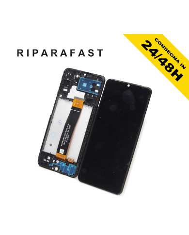 Display con Frame per Samsung Galaxy A13 5G Nero | Riparafast SRLS