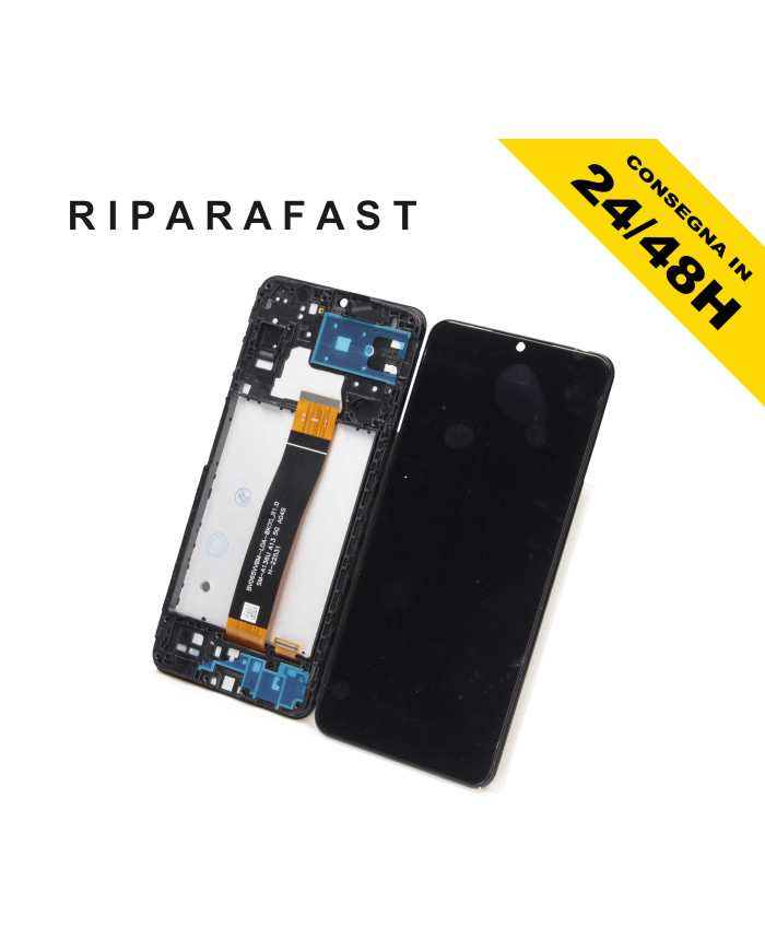 Display con Frame per Samsung Galaxy A13 5G Nero | Riparafast SRLS