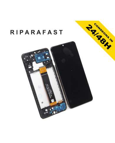 Display con Frame per Samsung Galaxy A13 5G Nero | Riparafast SRLS