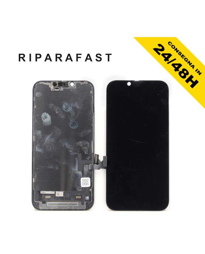 DISPLAY APPLE IPHONE 14 LCD INCELL VETRO TOUCH SCREEN VETRO PARI ORIGINALE