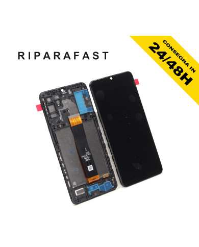 DISPLAY CON FRAME SAMSUNG GALAXY A32 5G SM-A326 B LCD TOUCH PARI ORIGINALE SERVICE